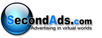 SecondAds Second Life Advertising, Traffic, Stats and Gaming